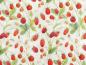 Preview: Patchworkstoff mit herrlichen Walderdbeeren auf weißem Hintergung von In the Beginning Fabrics